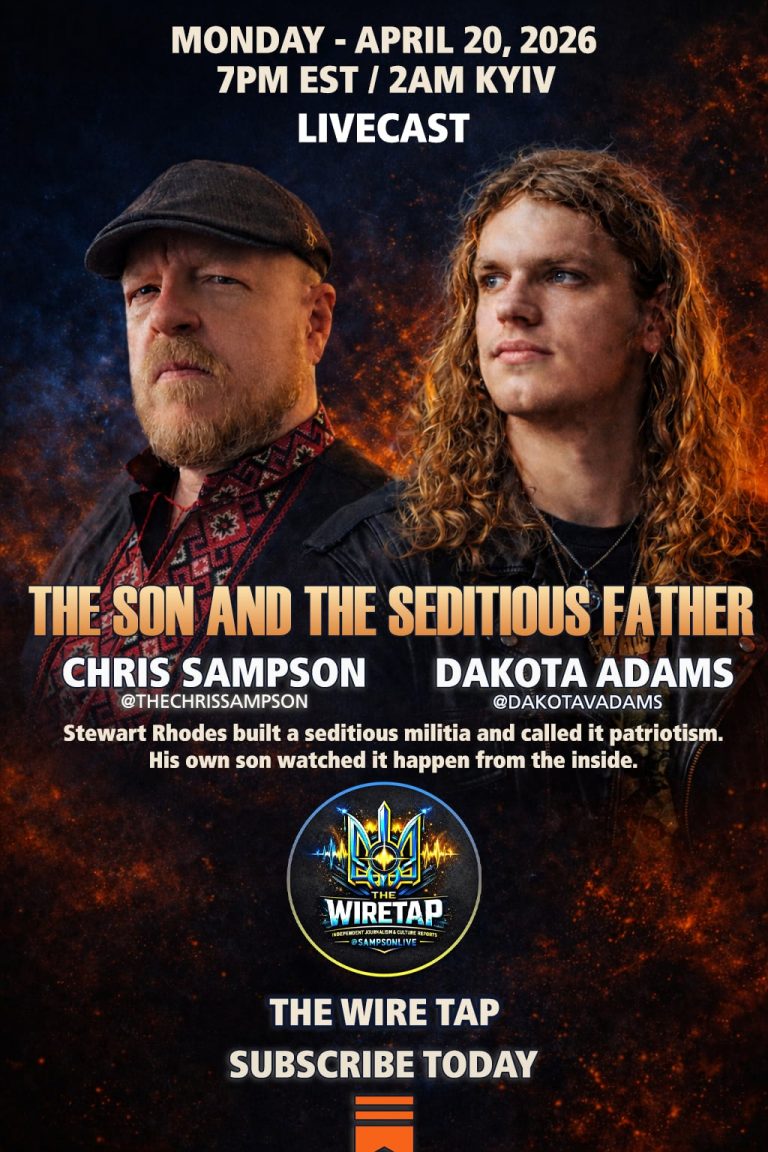 Dakota Adams on The Wiretap with Chris Sampson